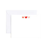 Heart Flat Notecard Set