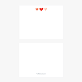 Heart Flat Notecard Set