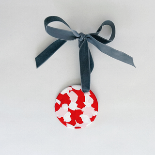 Peppermint Pattie Hand-Painted Ornament