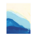 Glenn Abstract Ocean Waves Coastal Art Print