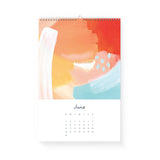 2024 Abstract colors wall calendar