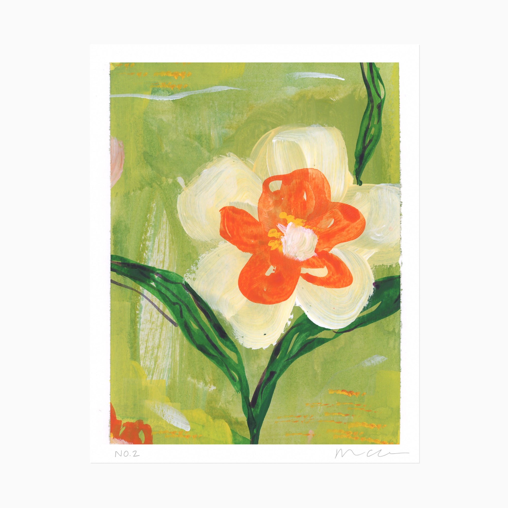 In Bloom No. 2 Joie De Vivre Floral Art Print