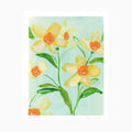 In Bloom No. 6 Narcissus Floral Art Print