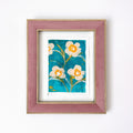 In Bloom No. 3 Anemone | Original Floral Painting Framed 8x10