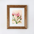 In Bloom No. 5 Camellia | Original Floral Painting Framed 8x10