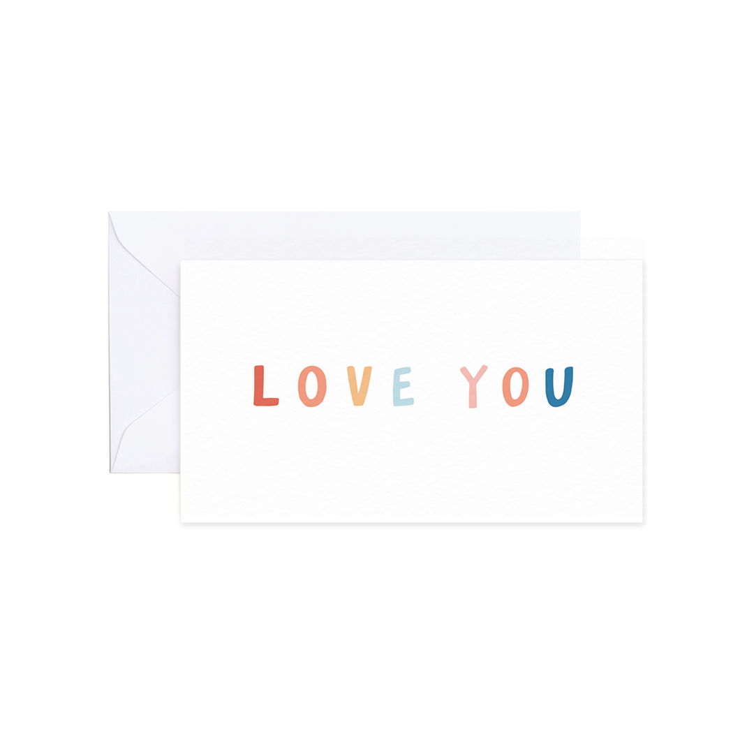 Love You Mini Card Set