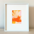 Summer Crush Abstract Original Painting | Framed Artwork