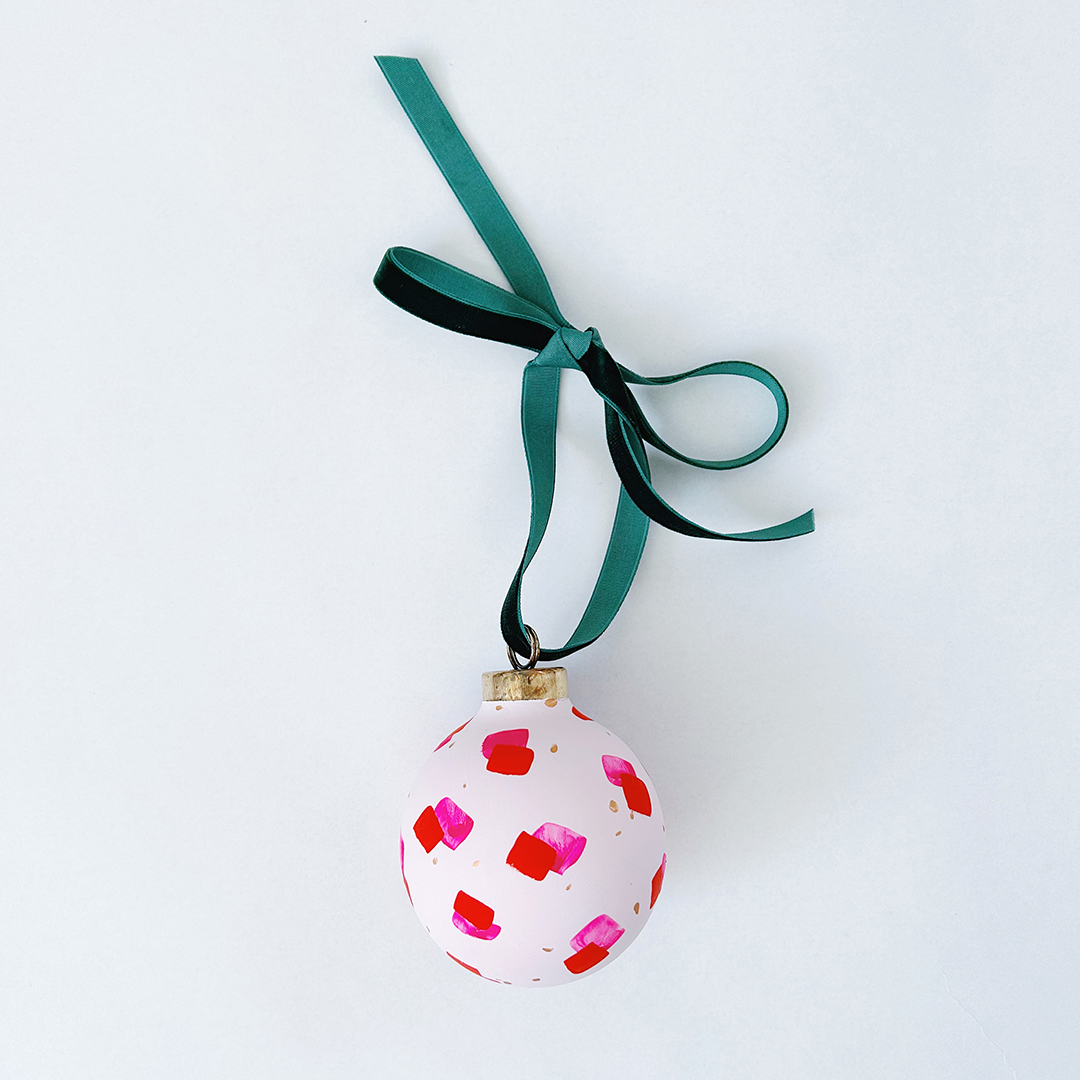 Peyton Hand-Painted Ornament