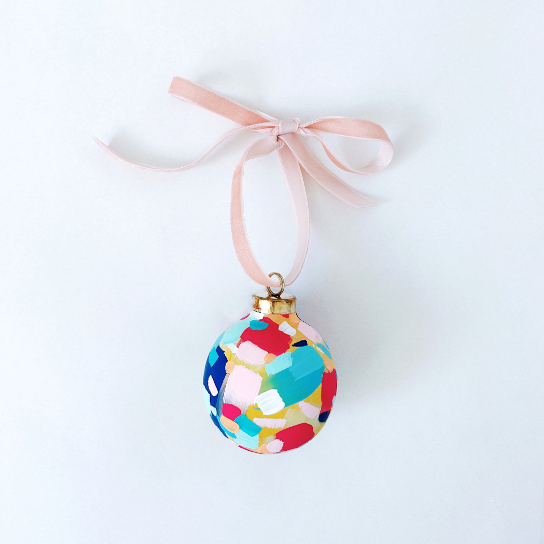 Suzanne Hand-Painted Ornament