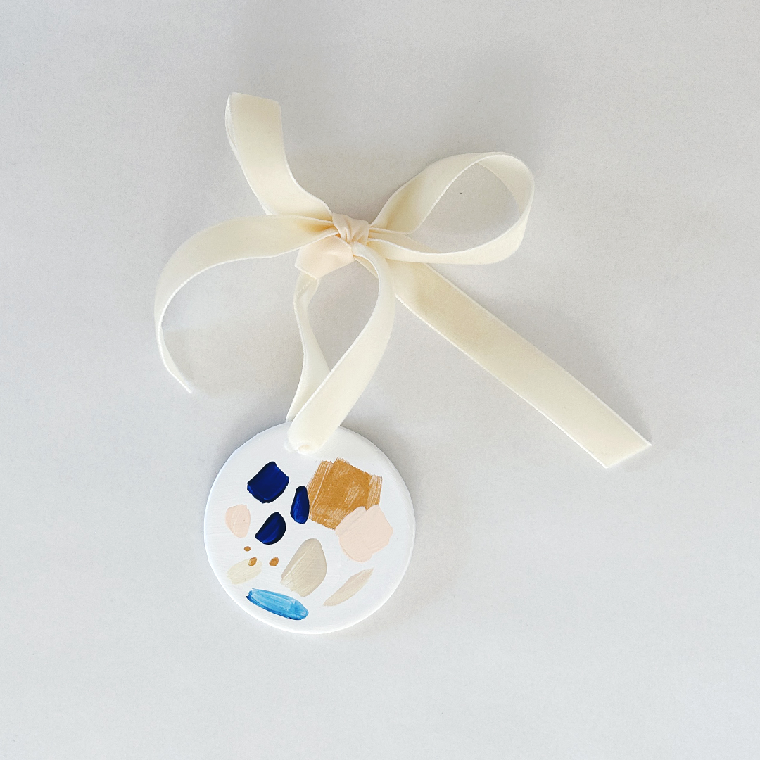 Artsy Hand-Painted Ornament