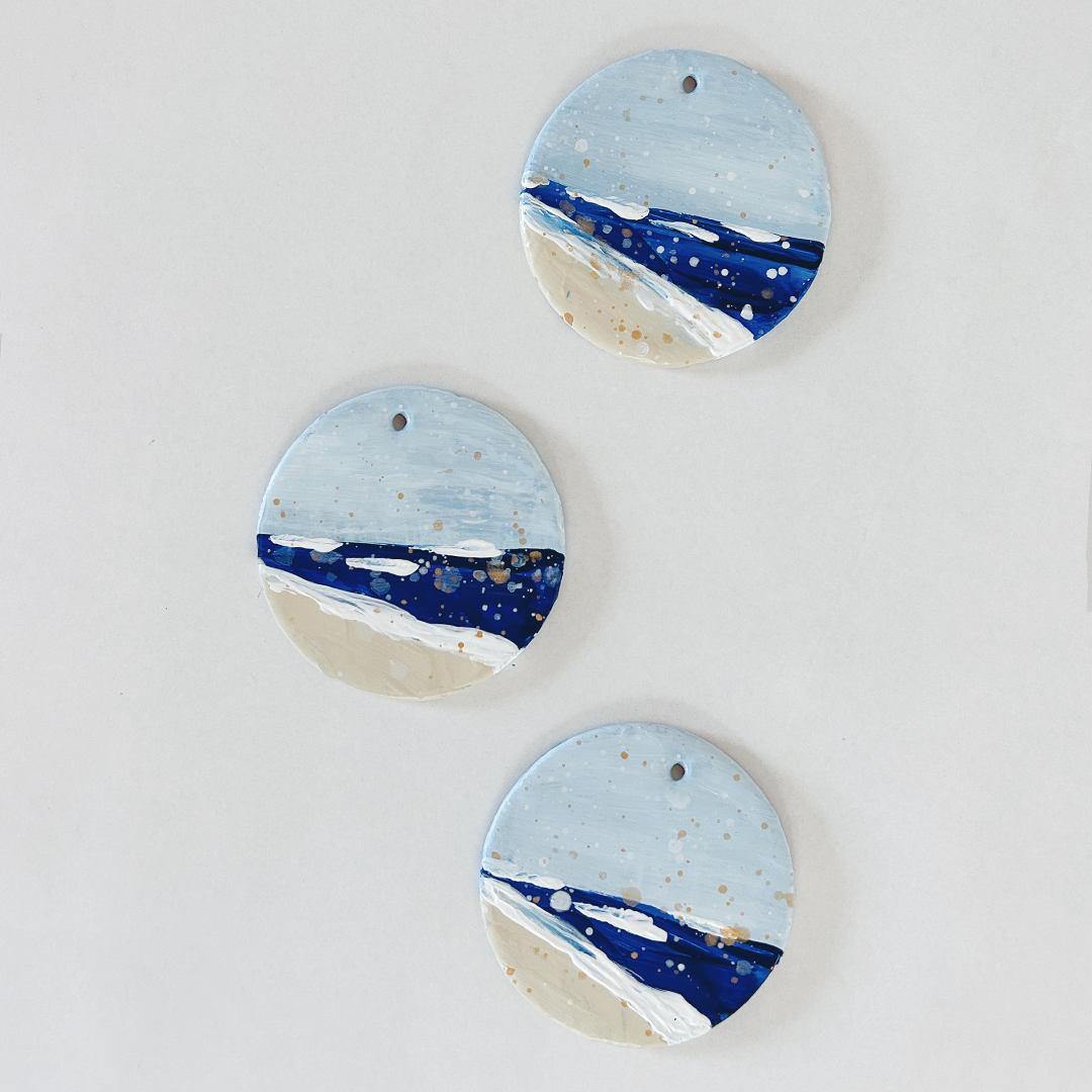 Offshore Hand-Painted Ornament