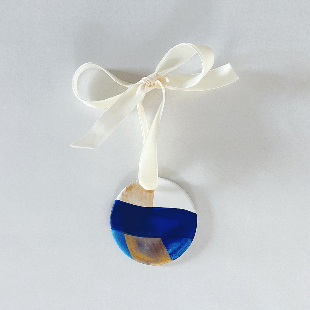 Beach Break Hand-Painted Ornament