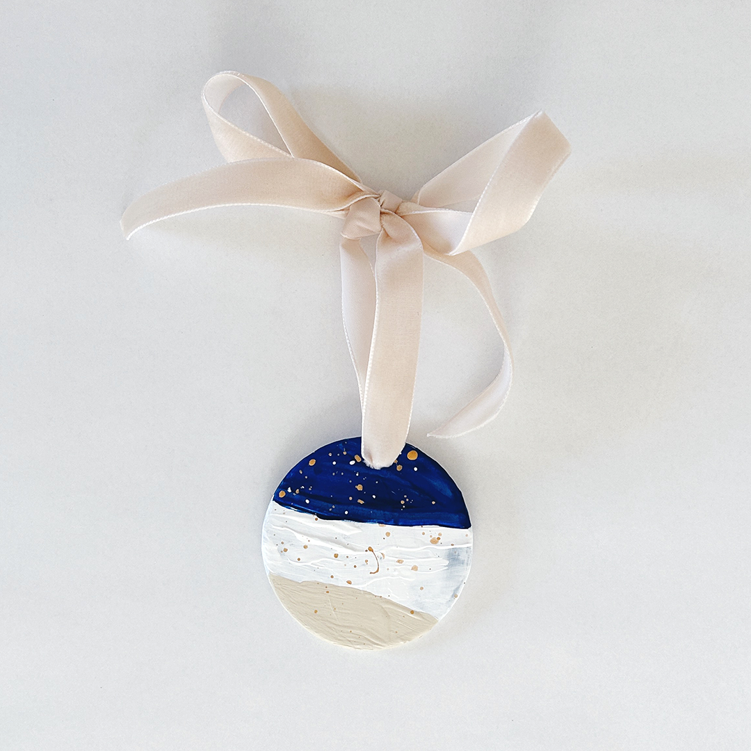 Beach Nights Hand-Painted Ornament