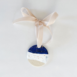 Beach Nights Hand-Painted Ornament