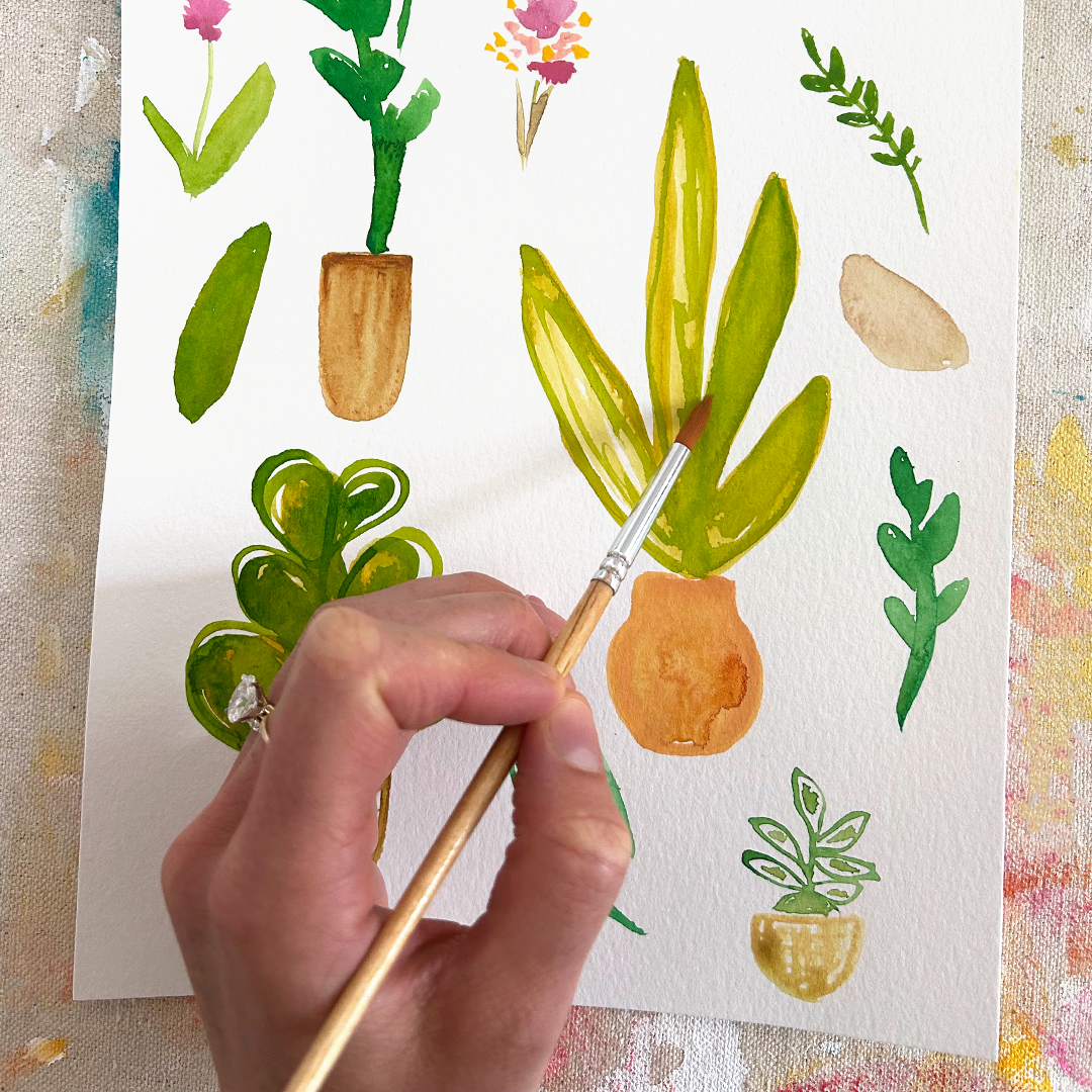 Watercolor Painting Workshop at Terra Earth & Surf