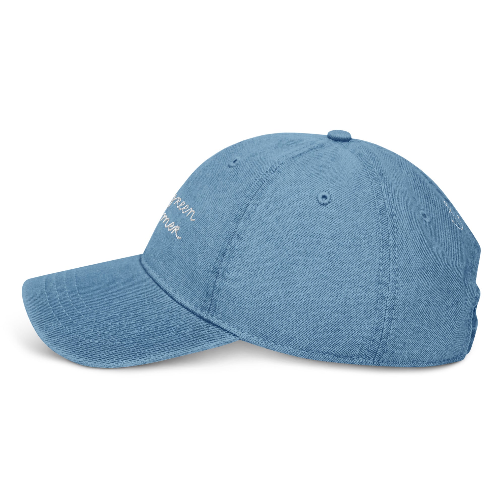 Logo Denim Cap